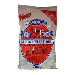 MDK STRING HOPPER 700g
රතු සහල් ඉදි ආප්ප පිටි