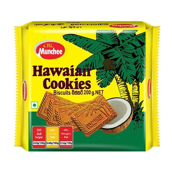 Hawaian cookies 200g